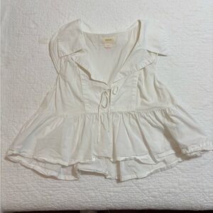 White Anthro Blouse